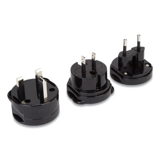 Targus® World Traveler AC Power Adapter, 110 to 250V AC, Black (TRGAPK01US1)