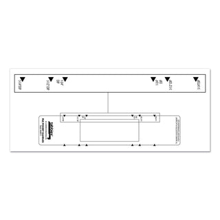 Tabbies® File Pocket Handles, 9.63 x 2, White, 4/Sheet, 12 Sheets/Pack (TAB68815)