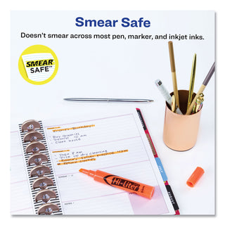 Avery® HI-LITER Desk-Style Highlighters, Chisel Tip, Fluorescent Orange, Dozen (AVE24050)
