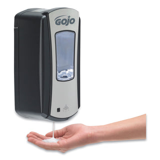 GOJO® LTX-12 Touch Free Foam Soap Dispenser, Chrome Black (GOJ191904)