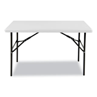 Iceberg IndestrucTables Too 1200 Series Folding Table, 48w x 24d x 29h, Platinum (ICE65203)