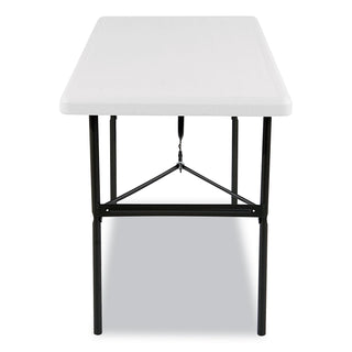 Iceberg IndestrucTables Too 1200 Series Folding Table, 48w x 24d x 29h, Platinum (ICE65203)