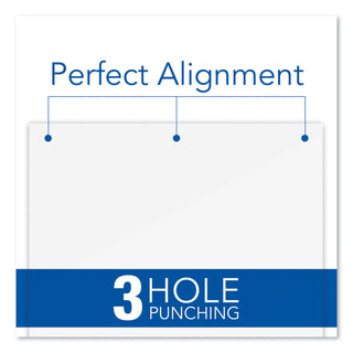 Swingline® 28-Sheet Commercial Electric Three-Hole Punch, 9/32" Holes, Silver - Platinum (SWI74535)