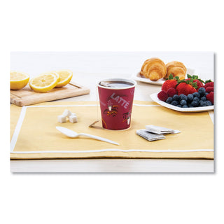 SOLO® Bistro Design Hot Drink Cups, Paper, 10oz, 1000/Carton (SCC370SI)