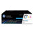 HP 201A, (CF400AQ1) 4-Pack Black/Cyan/Magenta/Yellow Original LaserJet Toner Cartridges (HEWCF400AQ1)