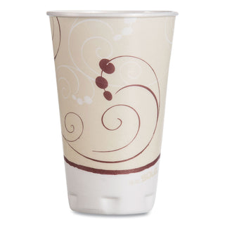 Dart® Symphony Design Trophy Foam Hot/Cold Drink Cups, 16 oz, 50/Pack, 15 Packs/Carton (032361)