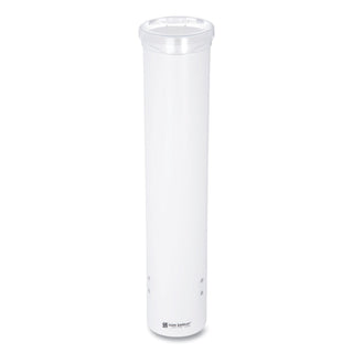 San Jamar® Small Pull-Type Water Cup Dispenser, White (C4160WH)