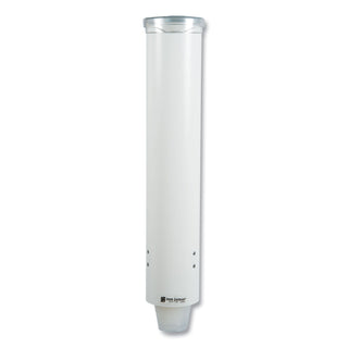 San Jamar® Small Pull-Type Water Cup Dispenser, White (C4160WH)