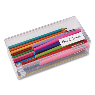 Avery® Easy Peel White Address Labels w/ Sure Feed Technology, Inkjet Printers, 0.5 x 1.75, White, 80/Sheet, 25 Sheets/Pack (AVE8167)