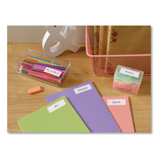 Avery® Easy Peel White Address Labels w/ Sure Feed Technology, Laser Printers, 1 x 2.63, White, 30/Sheet, 250 Sheets/Pack (AVE05960)