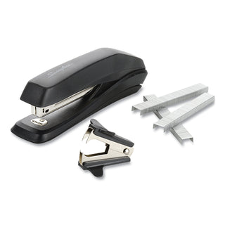 Swingline® Black Standard Stapler with 1250 Staples and Stapler Remover (SWI54567)