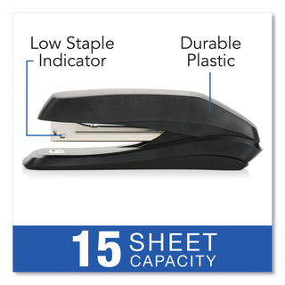 Swingline® Black Standard Stapler with 1250 Staples and Stapler Remover (SWI54567)