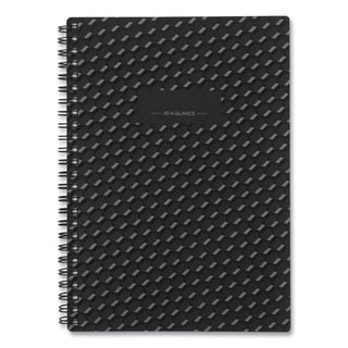 AT-A-GLANCE® Elevation Academic Weekly/Monthly Planner, 8.5 x 5.5, Black Cover, 12-Month (July to June): 2024 to 2025 (AAG75101P05)