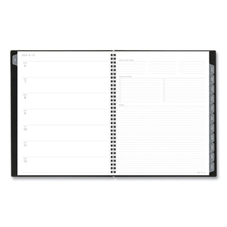 AT-A-GLANCE® Elevation Academic Weekly/Monthly Planner, 11 x 8.5, Black Cover, 12-Month (July to June): 2024 to 2025 (AAG75959P05)