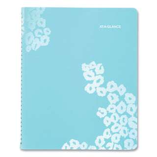 AT-A-GLANCE® Wild Washes Weekly/Monthly Planner, Flora and Fauna Artwork, 11 x 8.5, Blue Cover, 13-Month: Jan 2025 to Jan 2026 (AAG523905)