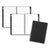 AT-A-GLANCE® Elevation Academic Weekly/Monthly Planner, 8.5 x 5.5, Black Cover, 12-Month (July to June): 2024 to 2025 (AAG75101P05)
