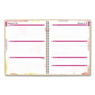 AT-A-GLANCE® Watercolors Weekly/Monthly Planner, Butterflies Artwork, 11 x 8.5, Multicolor Cover, 12-Month (Jan to Dec): 2026 (AAG791905G)