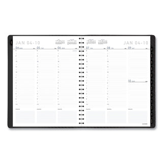 AT-A-GLANCE® Contemporary Weekly/Monthly Planner, Vertical-Column Format, 11 x 8.25, Graphite Cover, 12-Month (Jan to Dec): 2026 (AAG70950X45)