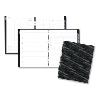AT-A-GLANCE® Elevation Academic Weekly/Monthly Planner, 11 x 8.5, Black Cover, 12-Month (July to June): 2024 to 2025 (AAG75959P05)