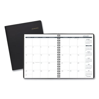 AT-A-GLANCE® Monthly Planner, 8.75 x 7, Black Cover, 12-Month (Jan to Dec): 2025 (AAG7012005)