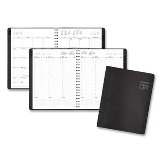 AT-A-GLANCE® Contemporary Weekly/Monthly Planner, Vertical-Column Format, 11 x 8.25, Graphite Cover, 12-Month (Jan to Dec): 2026 (AAG70950X45)