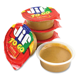 Jif To Go® Spreads, Creamy Peanut Butter, 1.5 oz Cup, 36 Cups/Box (GRR22000535)