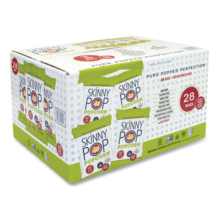 SkinnyPop® Popcorn Popcorn, Original, 0.65 oz Bag, 28/Carton (GRR22000408)