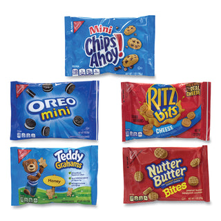 Nabisco® Cookie and Cracker Classic Mix, Assorted Flavors, 1 oz Pack, 40 Packs/Box (GRR22000086)
