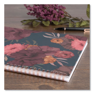 AT-A-GLANCE® Dark Romance Weekly/Monthly Planner, Floral Artwork, 11 x 8.5, Multicolor Cover, 13-Month: Jan 2025 to Jan 2026 (AAG5254905)