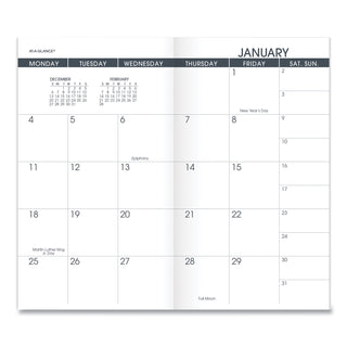 AT-A-GLANCE® Pocket Size Monthly Planner Refill, 6 x 3.5, White Sheets, 12-Month (Jan to Dec): 2025 (AAG7090610)