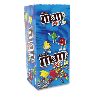 M & M's® Milk Chocolate Mini Tubes, 1.08 oz, 24 Tubes/Box (GRR20900061)