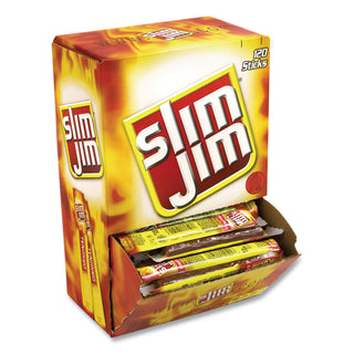 Slim Jim® Beef Jerky Meat Sticks Original, 0.28 oz Stick, 120 Sticks/Box (GRR22000065)