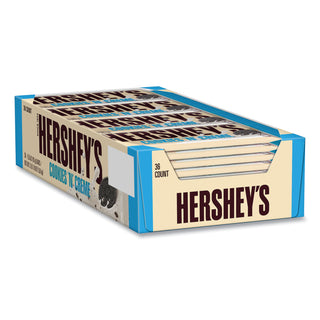 Hershey's® Cookies 'n' Creme Candy Bar, 1.55 oz Bar, 36 Bars/Carton (GRR20900965)