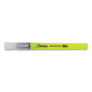 Sharpie® Clearview Pen-Style Highlighter, Fluorescent Yellow Ink, Chisel Tip, Yellow/Black/Clear Barrel, 3/Pack (SAN1950745)