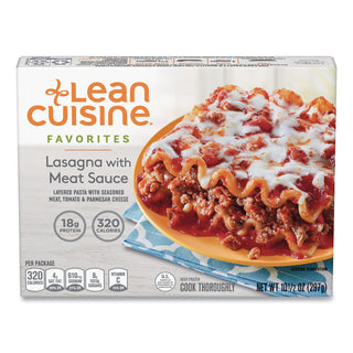 Lean Cuisine® Favorites Lasagna with Meat Sauce, 10.5 oz Box, 3 Boxes/Pack, Ships in 1-3 Business Days (GRR90300127)