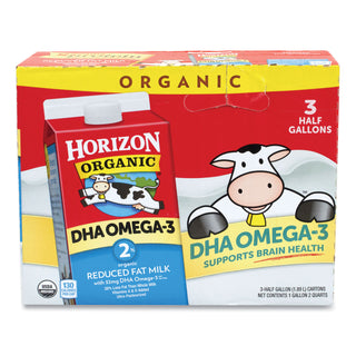 Horizon Organic Organic 2% Milk, 64 oz Carton, 3/Carton (GRR90200055)