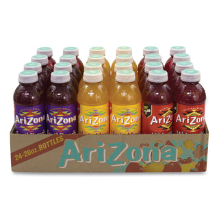 Arizona® Juice Variety Pack, Fruit Punch/Mucho Mango/Watermelon, 20 oz Can, 24/Pack (GRR90000104)