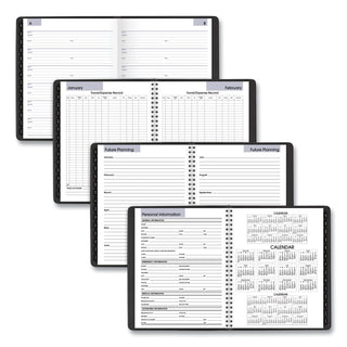 AT-A-GLANCE® DayMinder Executive Weekly/Monthly Refillable Planner, 8.75 x 7, Black Cover, 12-Month (Jan to Dec): 2025 (AAGG54500)