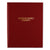 AT-A-GLANCE® Standard Diary Daily Diary, 2025 Edition, Medium/College Rule, Red Cover, (200) 9.5 x 7.5 Sheets (AAGSD37413)