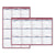 AT-A-GLANCE® Vertical/Horizontal Wall Calendar, 24 x 36, White/Blue/Red Sheets, 12-Month (Jan to Dec): 2025 (AAGPM21228)