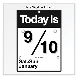 AT-A-GLANCE® Today Is Wall Calendar, 6.63 x 9.13, White Sheets, 12-Month (Jan to Dec): 2025 (AAGK100)