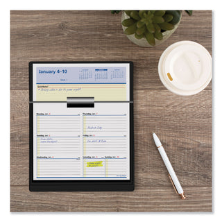 AT-A-GLANCE® Flip-A-Week Desk Calendar Refill with QuickNotes, 7 x 6, White Sheets, 12-Month (Jan to Dec): 2025 (AAGSW70650)