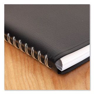 AT-A-GLANCE® DayMinder Daily Appointment Book, 8.5 x 5.5, Black Cover, 12-Month (Jan to Dec): 2025 (AAGG10000)