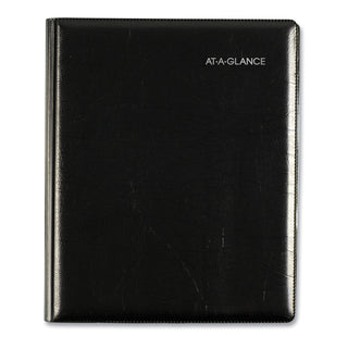 AT-A-GLANCE® DayMinder Executive Weekly/Monthly Refillable Planner, 8.75 x 7, Black Cover, 12-Month (Jan to Dec): 2025 (AAGG54500)