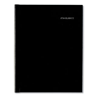 AT-A-GLANCE® DayMinder Hardcover Weekly Vertical-Column Format Appointment Book, 11 x 8, Black Cover, 12-Month (Jan to Dec): 2025 (AAGG520H00)
