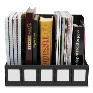 Advantus Literature File, Five Slots, Black (AVT34092)