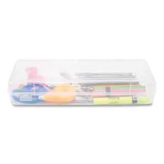 Innovative Storage Designs Stretch Art Box, Polypropylene, Snap Shut, Clear (AVT67033)