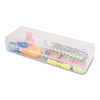 Innovative Storage Designs Stretch Art Box, Polypropylene, Snap Shut, Clear (AVT67033)