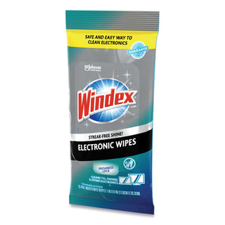 Windex® Electronics Cleaner, 25 Wipes (SJN319248EA) (SJN319248EA)