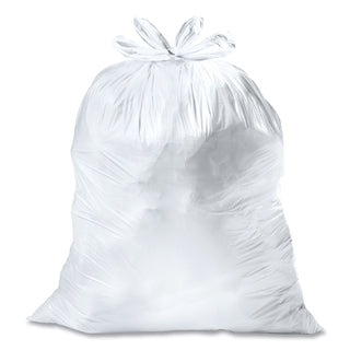 Glad® Tall Kitchen Quick-Tie Bags, 13 gal, 0.66 mil, 23.75" x 28", White, 200/Box (CLO15931)